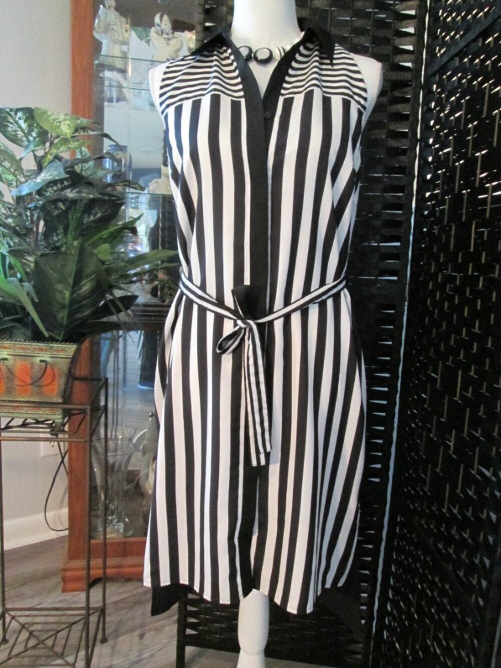 Rebecca Minkoff Hi-Lo Striped Dress – Sz S (NWT, $248 Retail) - Picture 1 of 11